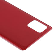 For Samsung Galaxy A31 Battery Back Cover (Red)