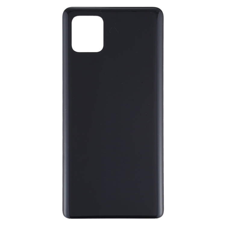For Samsung Galaxy A91 Battery Back Cover (Black)