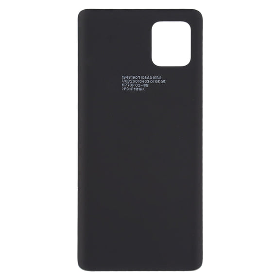 For Samsung Galaxy A91 Battery Back Cover (Silver)