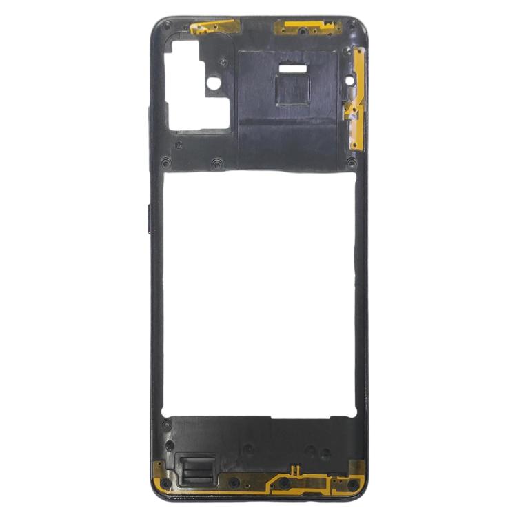 For Samsung Galaxy A51  Middle Frame Bezel Plate (Black)