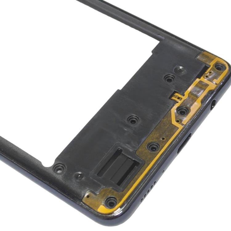 For Samsung Galaxy A51  Middle Frame Bezel Plate (Black)