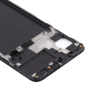 For Samsung Galaxy A70s  Front Housing LCD Frame Bezel Plate (Black)