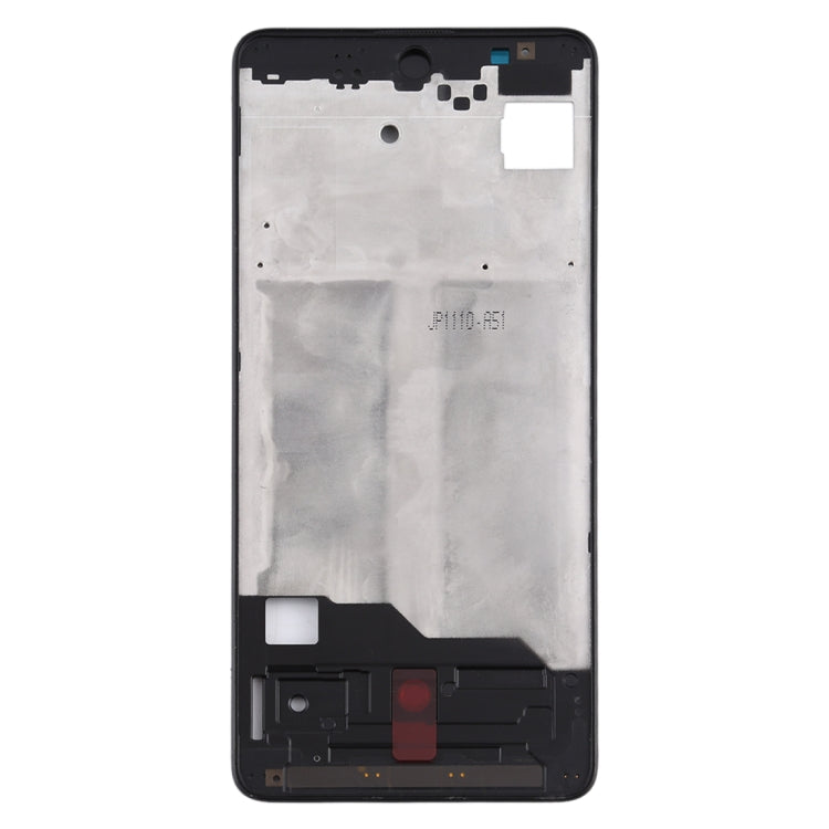 For Samsung Galaxy A51  Front Housing LCD Frame Bezel Plate (Black)