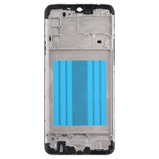 For Samsung Galaxy A20s Front Housing LCD Frame Bezel Plate (Black)