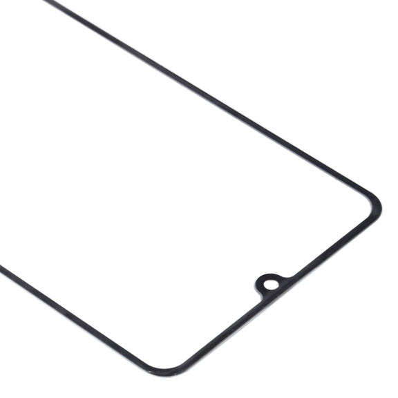 For Samsung Galaxy A31 Front Screen Outer Glass Lens (Black)