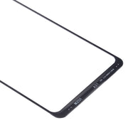For Samsung Galaxy A31 Front Screen Outer Glass Lens (Black)