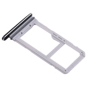 For Galaxy S7 Edge 2 SIM Card Tray / Micro SD Card Tray (Black)
