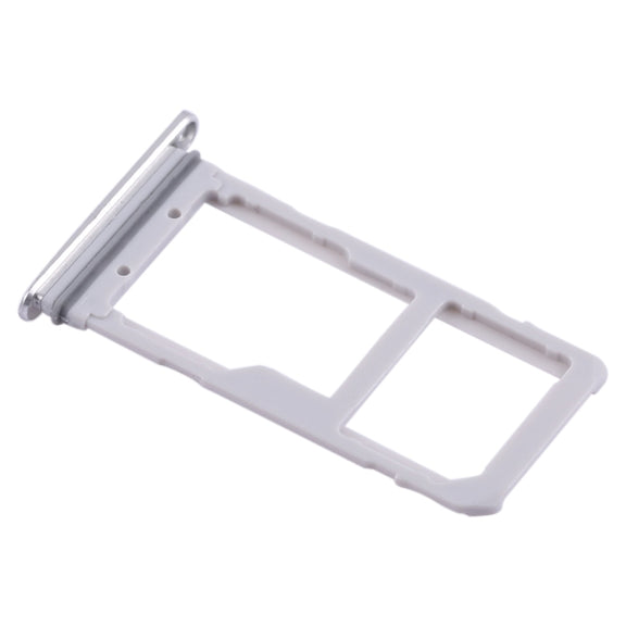 For Galaxy S7 Edge 2 SIM Card Tray / Micro SD Card Tray (White)