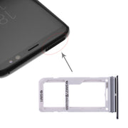 For Galaxy S8 / S8+ 2 SIM Card Tray / Micro SD Card Tray (Black)