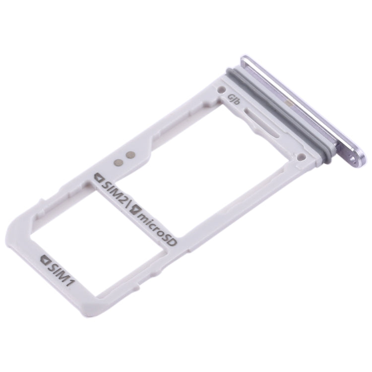 For Galaxy S8 / S8+ 2 SIM Card Tray / Micro SD Card Tray (Grey)