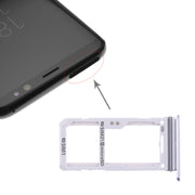 For Galaxy S8 / S8+ 2 SIM Card Tray / Micro SD Card Tray (Grey)