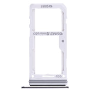 For Galaxy Note 8 2 SIM Card Tray / Micro SD Card Tray (Black)