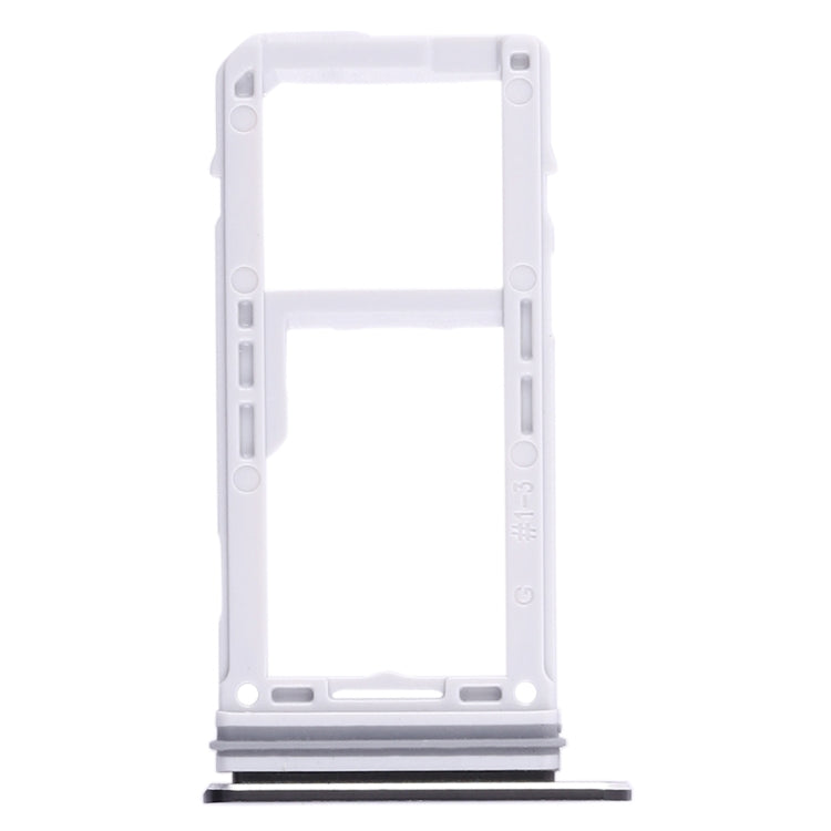For Galaxy Note 8 2 SIM Card Tray / Micro SD Card Tray (Black)