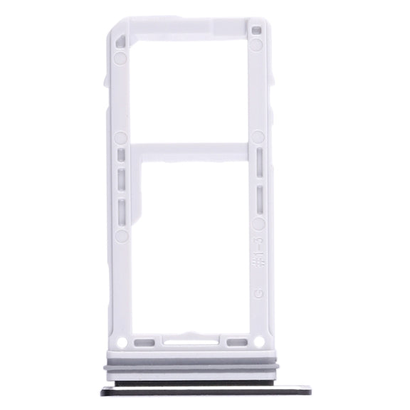 For Galaxy Note 8 2 SIM Card Tray / Micro SD Card Tray (Black)