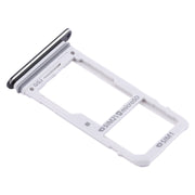 For Galaxy Note 8 2 SIM Card Tray / Micro SD Card Tray (Black)