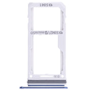 For Galaxy Note 8 2 SIM Card Tray / Micro SD Card Tray (Blue)