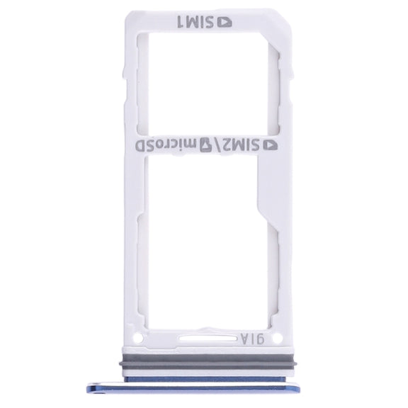 For Galaxy Note 8 2 SIM Card Tray / Micro SD Card Tray (Blue)