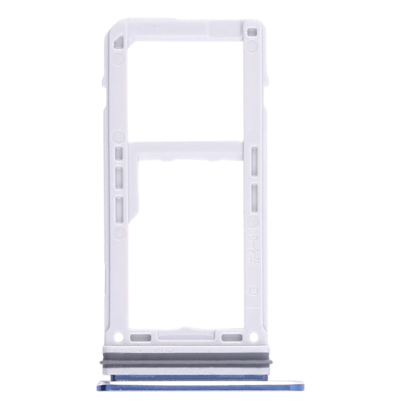 For Galaxy Note 8 2 SIM Card Tray / Micro SD Card Tray (Blue)