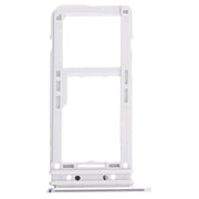 For Galaxy Note 8 2 SIM Card Tray / Micro SD Card Tray (Silver)