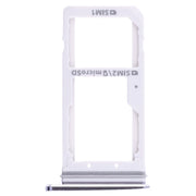 For Galaxy S7 2 SIM Card Tray / Micro SD Card Tray (Black)