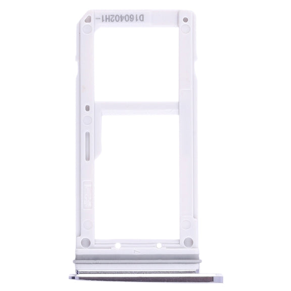 For Galaxy S7 2 SIM Card Tray / Micro SD Card Tray (Black)