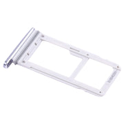 For Galaxy S7 2 SIM Card Tray / Micro SD Card Tray (Black)