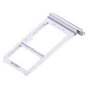 For Galaxy S7 2 SIM Card Tray / Micro SD Card Tray (Black)