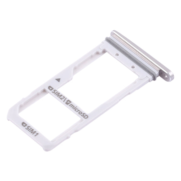 For Galaxy S7 2 SIM Card Tray / Micro SD Card Tray (Gold)