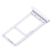 For Galaxy S7 2 SIM Card Tray / Micro SD Card Tray (White)