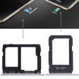 For Galaxy A5108 / A7108 2 SIM Card Tray + Micro SD Card Tray (Grey) - free shipping - PMc TechLife - Order now!