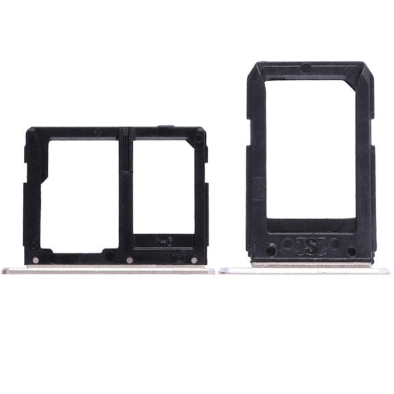For Galaxy A5108 / A7108 2 SIM Card Tray + Micro SD Card Tray (Gold)