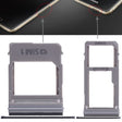 For Galaxy A520 / A720 2 SIM Card Tray + Micro SD Card Tray (Black) - free shipping - PMc TechLife - Order now!