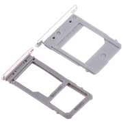 For Galaxy A520 / A720 2 SIM Card Tray + Micro SD Card Tray (Gold)