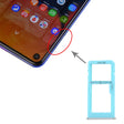 For Samsung Galaxy A60 SIM Card Tray + SIM Card Tray / Micro SD Card Tray (Baby Blue) - free shipping - PMc TechLife - Order now!