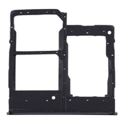 For Samsung Galaxy A20e SIM Card Tray + SIM Card Tray + Micro SD Card Tray (Black)