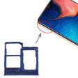 For Samsung Galaxy A20e SIM Card Tray + SIM Card Tray + Micro SD Card Tray (Blue) - free shipping - PMc TechLife - Order now!