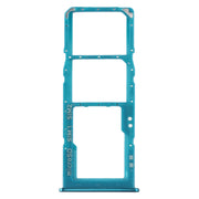 For Samsung Galaxy A30s SIM Card Tray + SIM Card Tray + Micro SD Card Tray (Green)