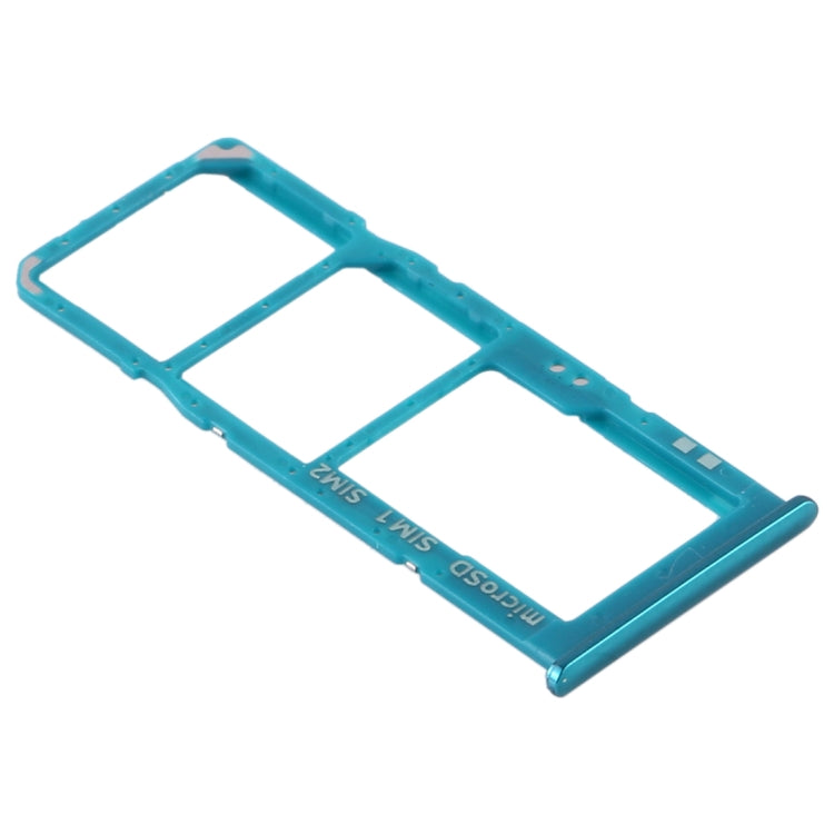 For Samsung Galaxy A30s SIM Card Tray + SIM Card Tray + Micro SD Card Tray (Green)
