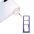 For Samsung Galaxy A30s SIM Card Tray + SIM Card Tray + Micro SD Card Tray (Blue) - free shipping - PMc TechLife - Order now!
