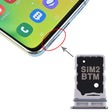 For Samsung Galaxy A80 SIM Card Tray + SIM Card Tray (Silver) - free shipping - PMc TechLife - Order now!