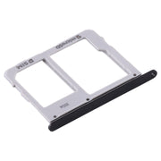 For Samsung Galaxy Tab S5e SM-T725 SIM Card Tray + Micro SD Card Tray (Black)