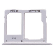 For Samsung Galaxy Tab S5e SM-T725 SIM Card Tray + Micro SD Card Tray (Silver)