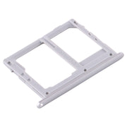 For Samsung Galaxy Tab S5e SM-T725 SIM Card Tray + Micro SD Card Tray (Silver)