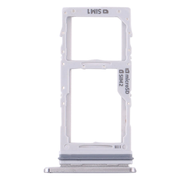 For Samsung Galaxy Note10+ SIM Card Tray + SIM Card Tray / Micro SD Card Tray (Grey)