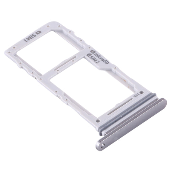 For Samsung Galaxy Note10+ SIM Card Tray + SIM Card Tray / Micro SD Card Tray (Grey)