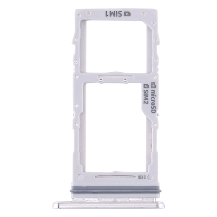 For Samsung Galaxy Note10+ SIM Card Tray + SIM Card Tray / Micro SD Card Tray (White)