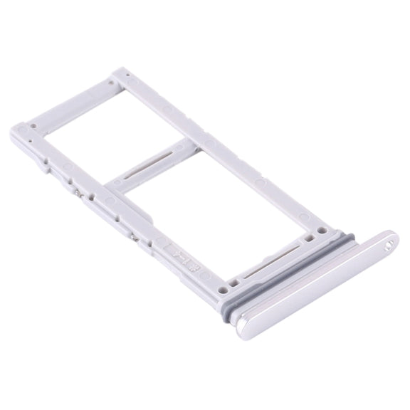 For Samsung Galaxy Note10+ SIM Card Tray + SIM Card Tray / Micro SD Card Tray (White)