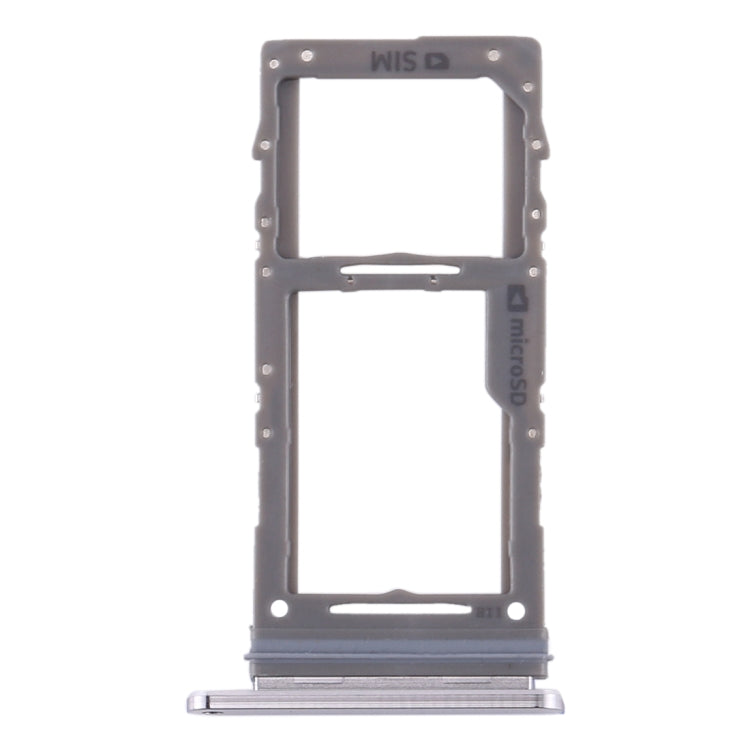 For Samsung Galaxy Note10+ SIM Card Tray / Micro SD Card Tray (Grey)
