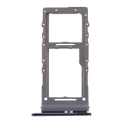 For Samsung Galaxy S20+ / Galaxy S20 Ultra SIM Card Tray + Micro SD Card Tray (Black)