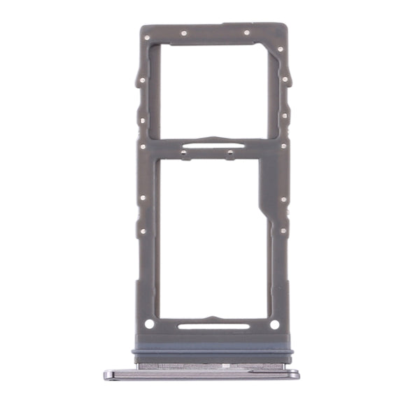 For Samsung Galaxy S20+ / Galaxy S20 Ultra SIM Card Tray + Micro SD Card Tray (Grey)